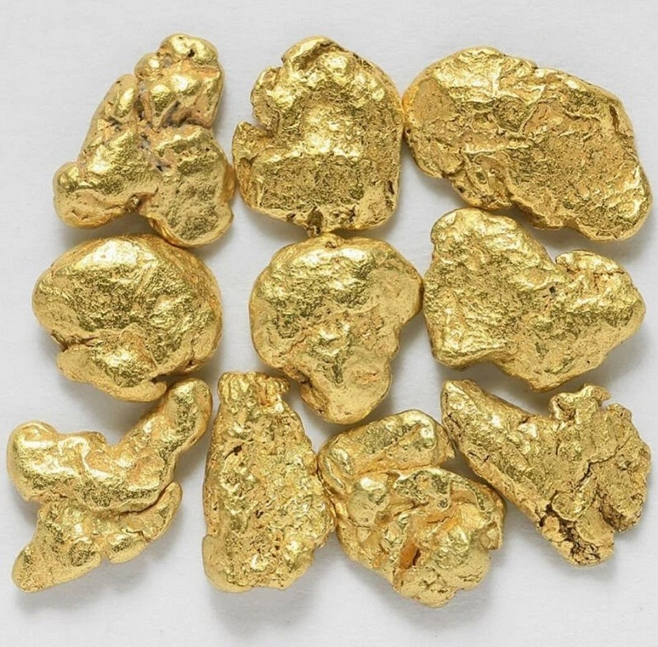 Raw gold nuggets supplier from Africa