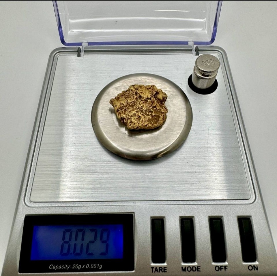 Natural raw gold for international export